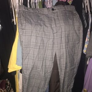 Forever 21 men check trousers size 31